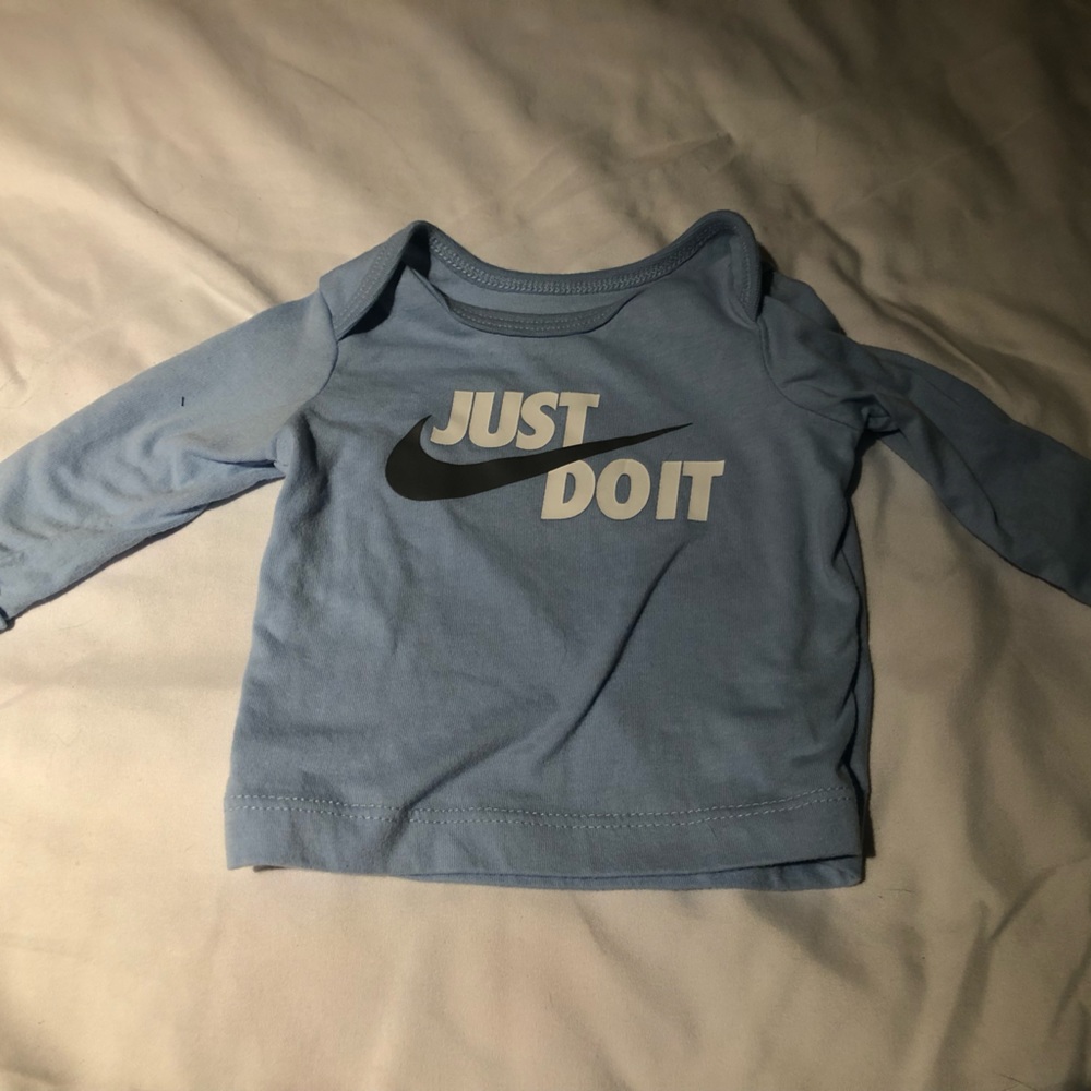Nike blue baby outfit